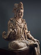 Large wood Avalokiteshvara (Guanyin)