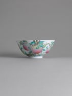 Famille rose porcelain 'peach' bowl
