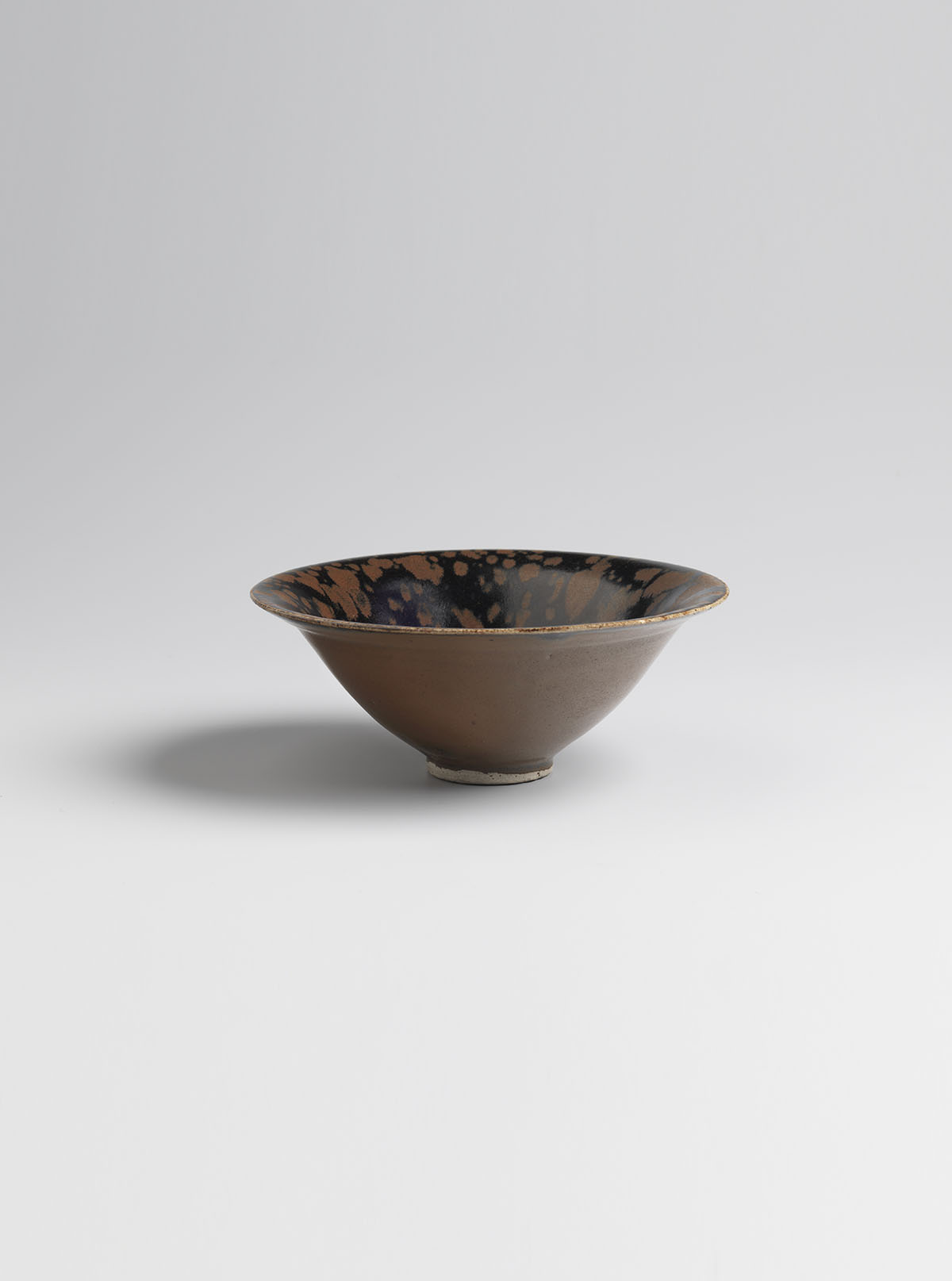 Glazed Stoneware ‘Partridge Feather’ Tea-bowl