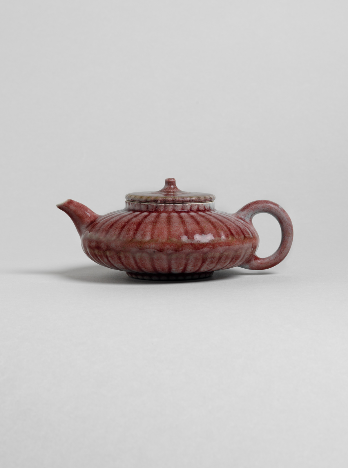Jun-type Porcelain Teapot and Cover