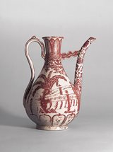 View Copper-red Decorated Porcelain Ewer