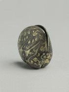 Parcel-gilt Shell-shaped Silver Box