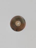 Black-brown glazed stoneware bowl