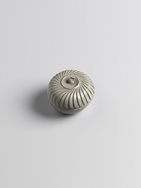 Celadon-glazed Stoneware Circular Box and Cover