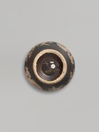 Black-glazed stoneware 'phoenix' vase (meiping)