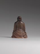 Rhinoceros Horn Figure of Bodhidharma