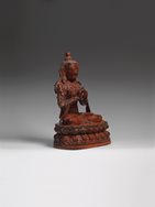 Dry Lacquer Figure of Mañjuśrī